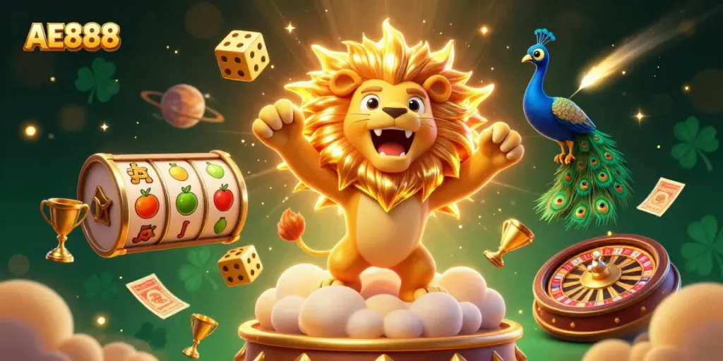 Engage in thrilling gambling at AE888 with vibrant slots and casino themes.