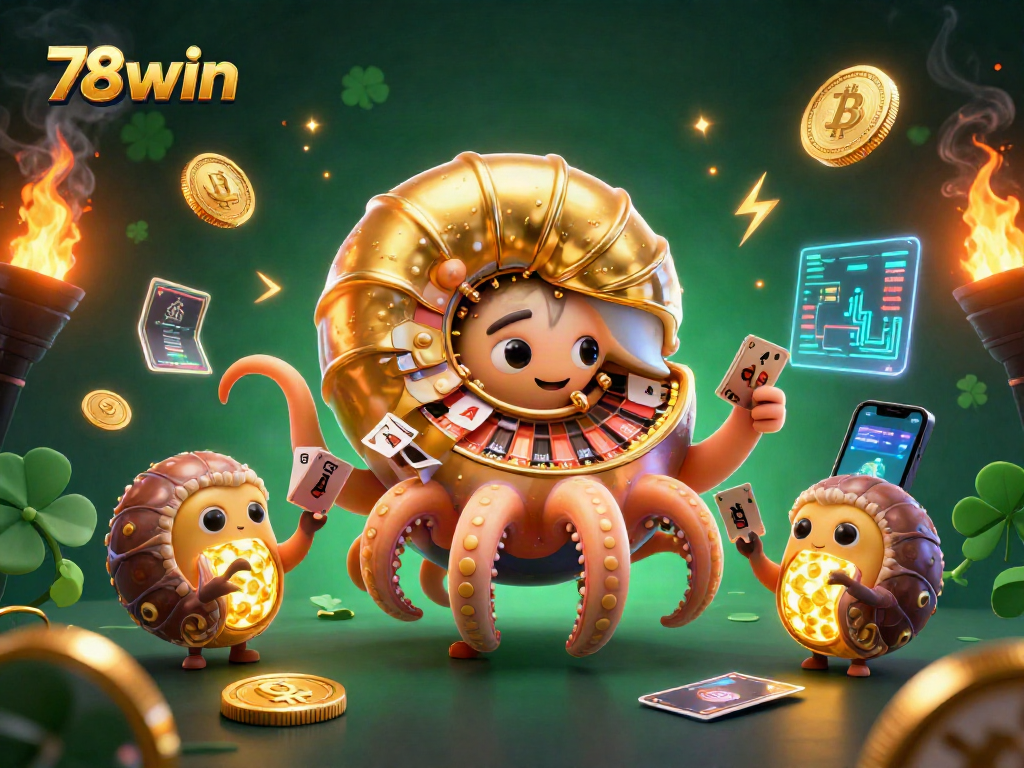 Engage with the vibrant 78win crypto casino experience featuring nautilus roulette.