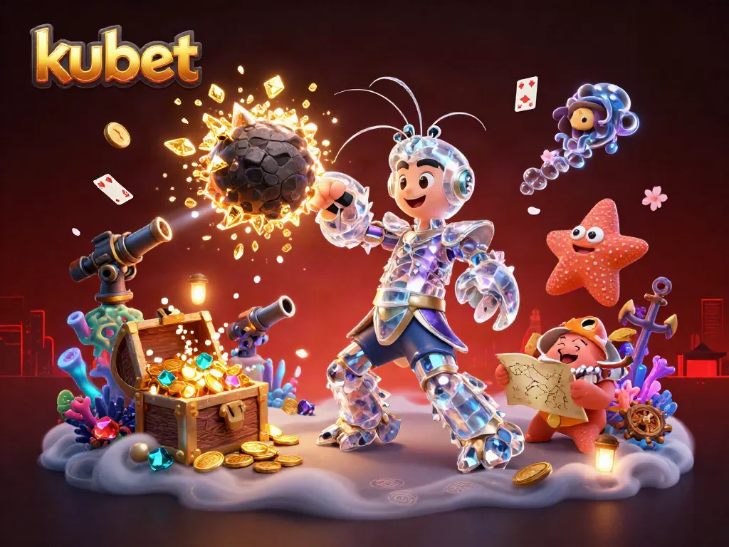 Experience thrilling gameplay with kubet as a galactic samurai battles through treasure and games.