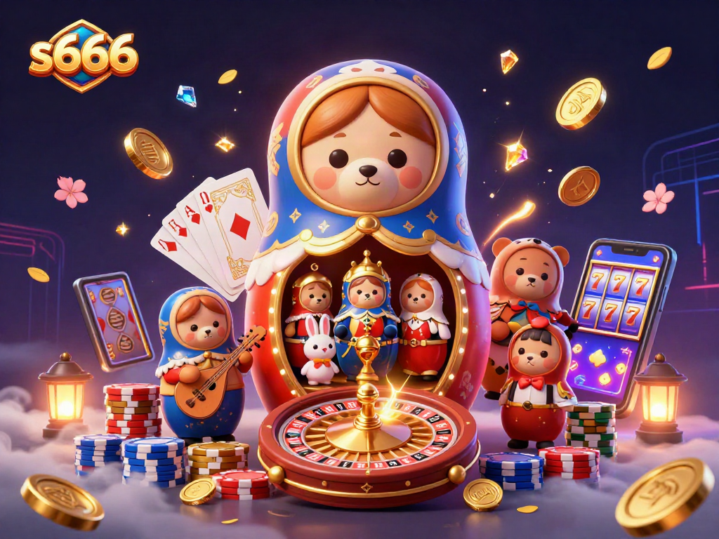 Experience the thrill of s666 casino games with dazzling visuals and vibrant characters.