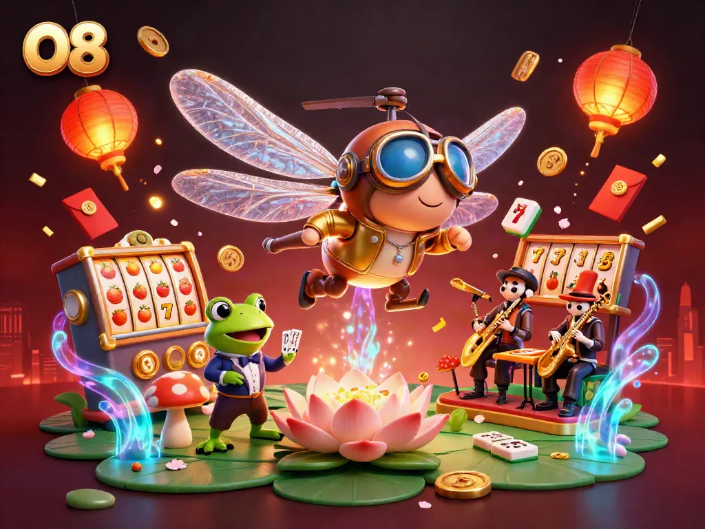 Play video slots and win big at O8 with engaging games and vibrant visuals.