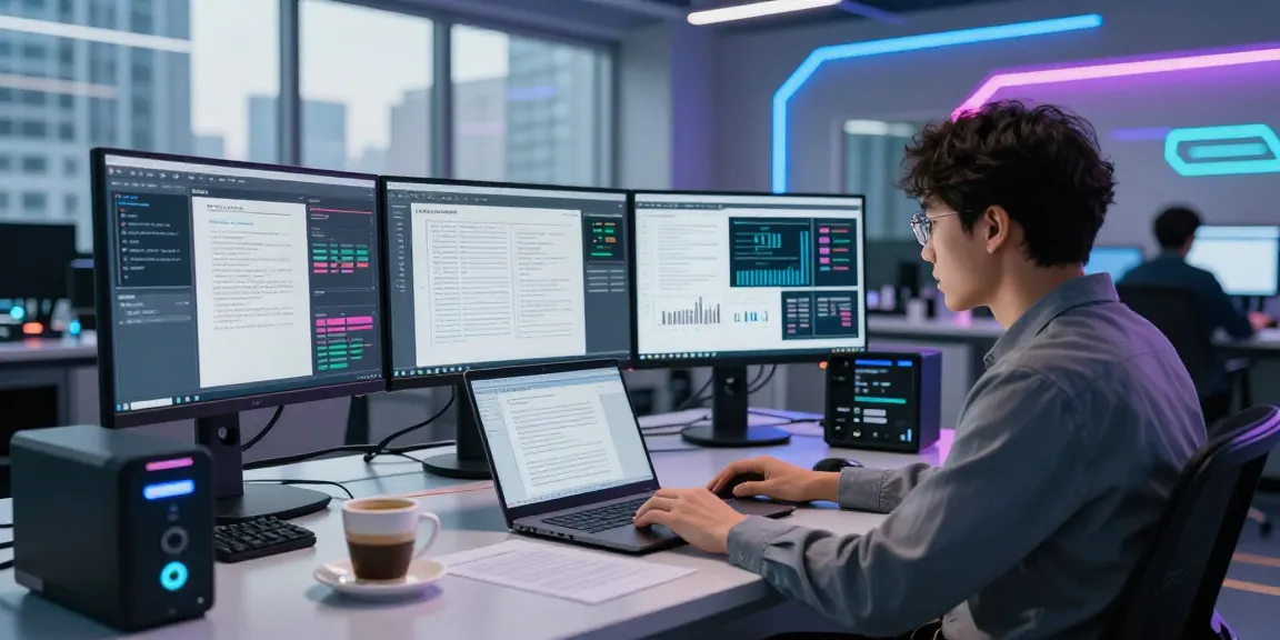 Document fraud detection analysis in a high-tech lab environment, showcasing advanced software and authenticity metrics.