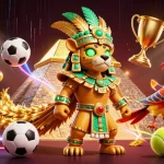 Experience the thrill of Lucky88 with a vibrant casino scene featuring dynamic sports betting elements.