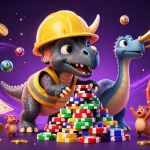 Experience fabulous wins at NK88 with a lively scene of animals celebrating gaming success.