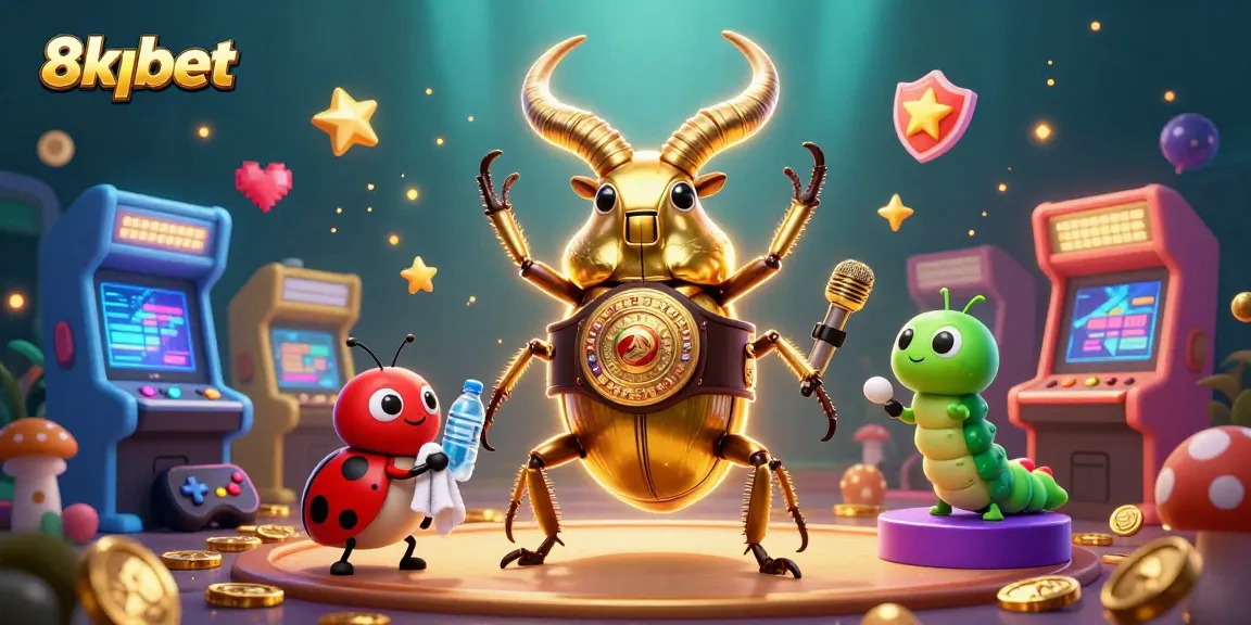 Engage with 8xbet as vibrant gaming characters come alive in a dynamic casino scene.