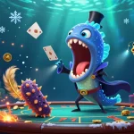 dabet brings excitement with a vibrant casino scene featuring a magician eel and anglerfish.