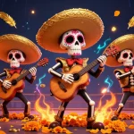 Engage with NC88's action-packed casino scene featuring a mariachi band and thrilling gambling elements.