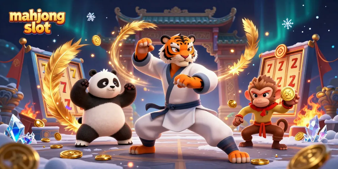 Experience the excitement of mahjong slot gameplay with fun characters animated in 3D
