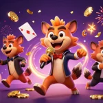 sv368 brings the casino experience to life with fun hyena characters and vibrant game elements.