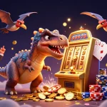 Engage in thrilling fun with the 199win app as a pachycephalosaurus wins golden coins!