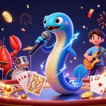 Experience the excitement of Shbet with an electric eel DJ and a vibrant underwater casino scene.