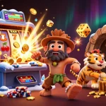 Engage with the thrilling world of the online casino featuring prehistoric characters and jackpot excitement!