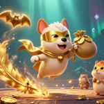 Experience thrilling wins with f168 in a vibrant casino scene featuring dynamic characters and gameplay.