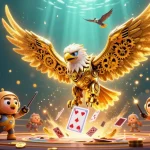 Engage with Sunwin20's thrilling casino experience featuring golden eagle and casino elements.