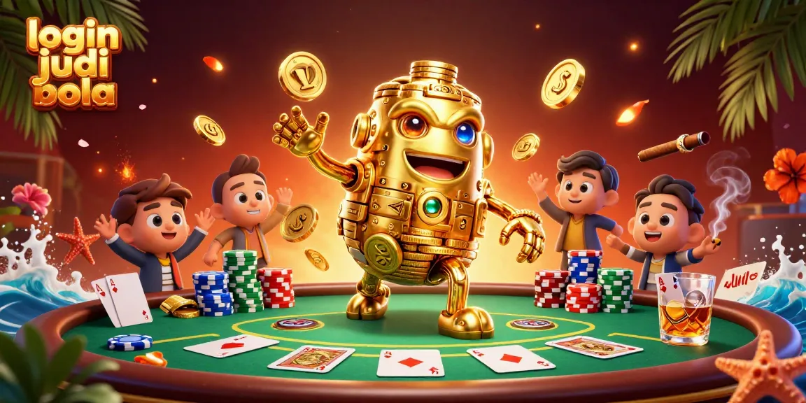 Enjoy thrilling interactions with login judi bola in a lavish casino environment with vibrant details.