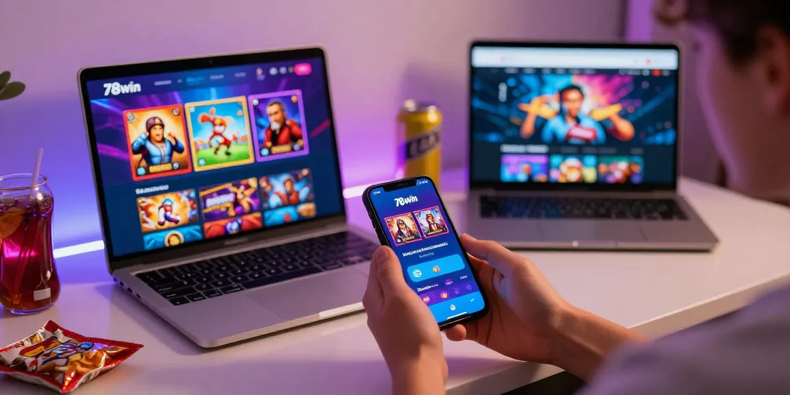 Experience thrilling gaming moments with 78win app showcasing vibrant gameplay and engaging environment.