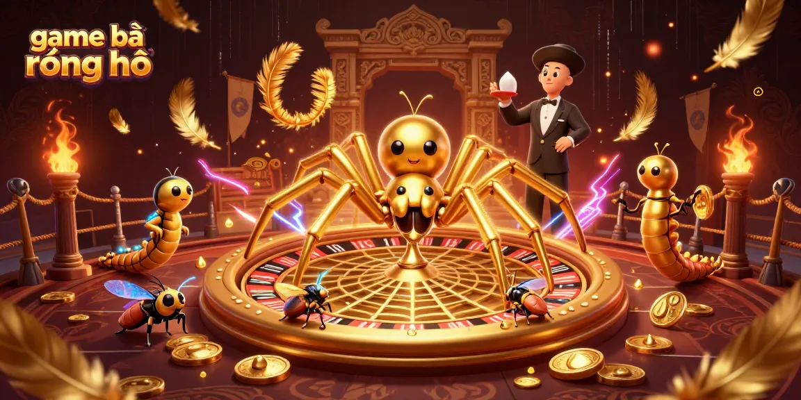 Experience thrilling bets in a game bài rồng hổ atmosphere with immersive 3D art and dynamic visuals.