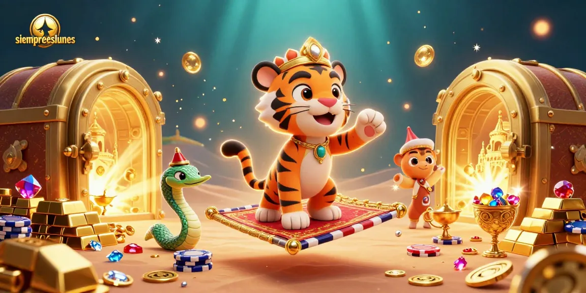 Experience the thrill of siempreeslunes with an enchanting Arabian-themed casino adventure.