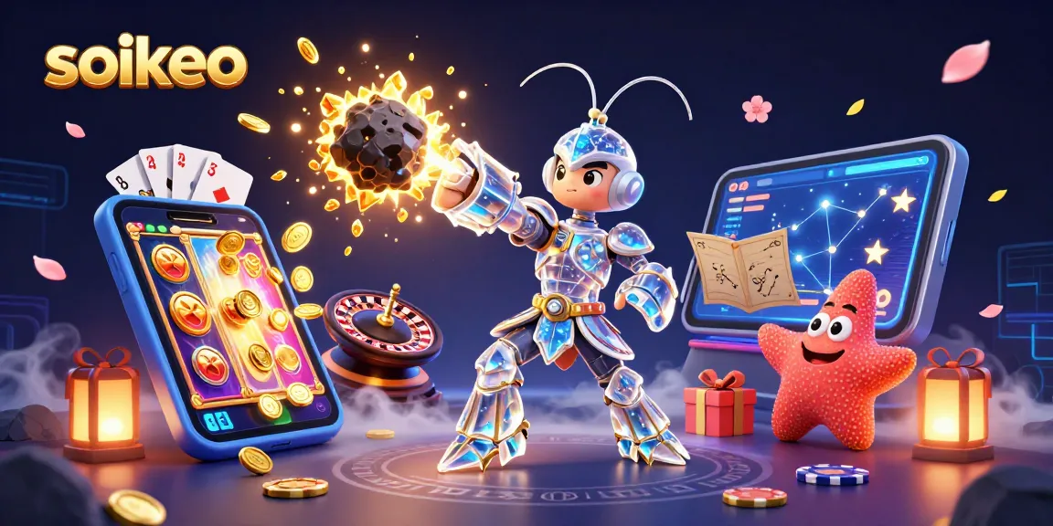 Activate thrilling soikeo gameplay with an epic cosmic battle amidst dazzling slot machines and treasures.