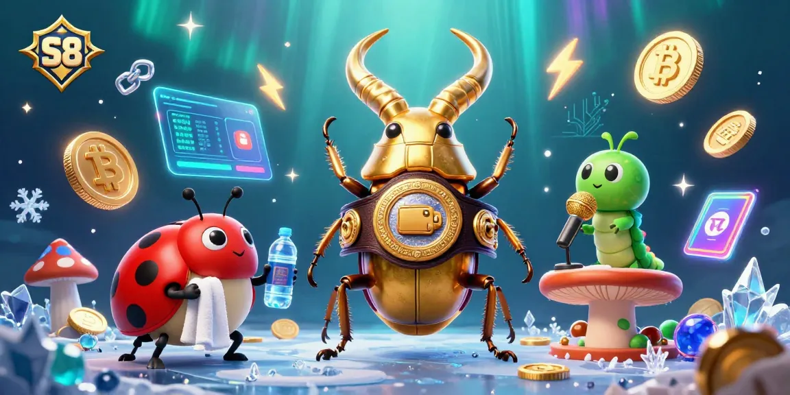Engage with S8's thrilling casino arena featuring gambling champions in an energetic contest.