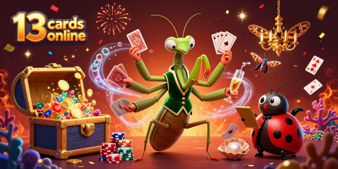 Engage with thrilling 13 cards online gameplay in an ultra-detailed casino atmosphere.
