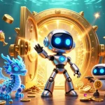Spin and win with bk8thai featuring vibrant 3D characters and rich casino elements.