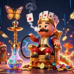 Experience the excitement of QS88 with a vibrant casino scene featuring unique characters and rich gaming elements.