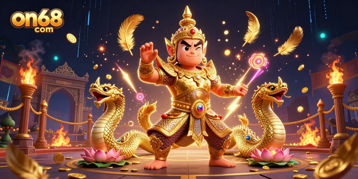 Participate in exciting games at on68 com with lively casino guardians and golden treasures.