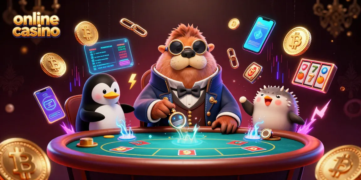 Engage in the online casino experience with players bluffing in a vibrant 3D poker scene.