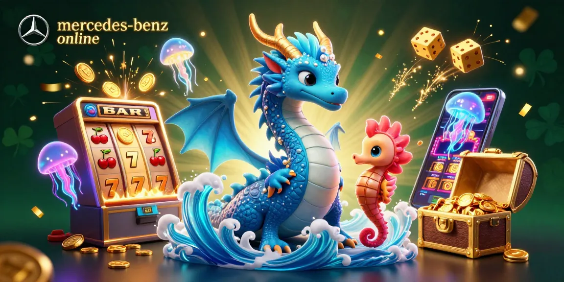 Experience the excitement of mercedes-benz online gaming with vibrant dragons and jackpot adventures.