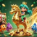 Engage in thrilling gaming adventures with thương hiệu C168, featuring vibrant casino elements in a lively underwater scene.