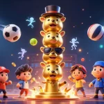 Engage with offshore betting sites for UK players with a vibrant casino-themed illustration showcasing dynamic sports elements and casino gameplay.