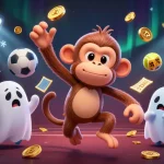Engage in thrilling gaming with 3p8, where golden coins and dynamic 3D elements collide in a haunted casino adventure.
